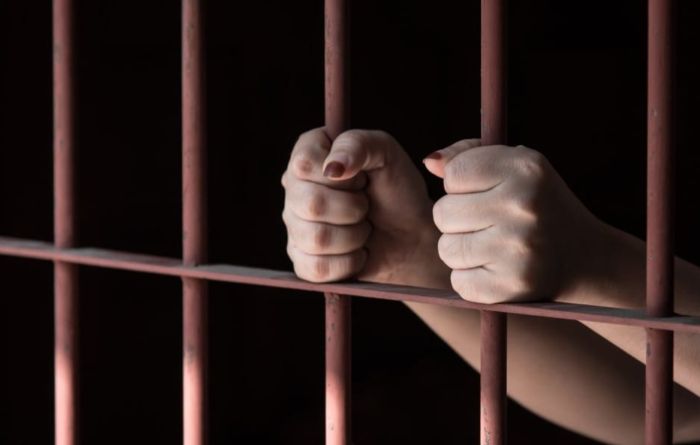 Woman behind jail bars after hit and run car accident in Miami.