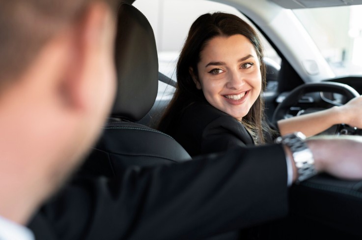 Injured passenger questioning liability after a Miami rideshare accident.