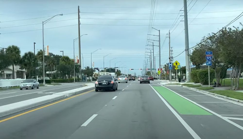 Miami street with poor design linked to Miami car accident risk